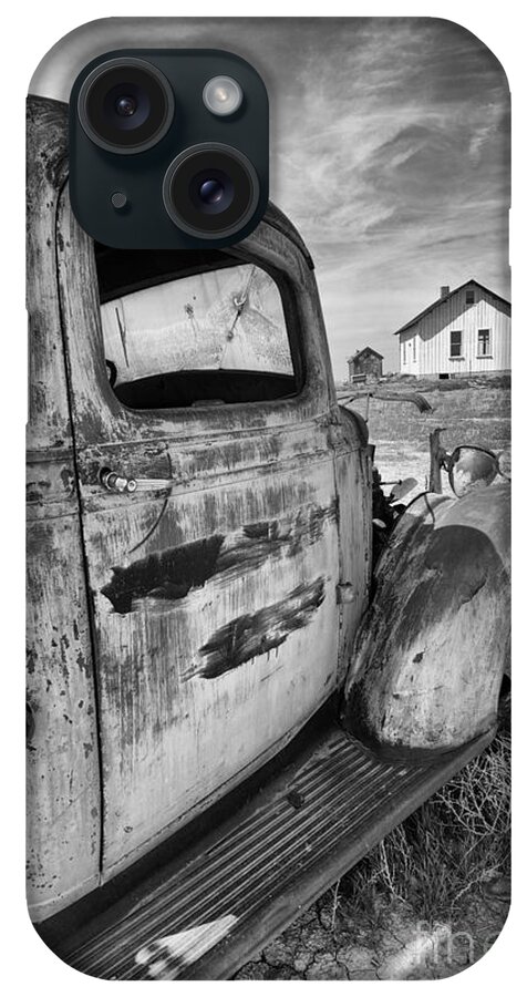 Antique Truck iPhone Case featuring the photograph Old Truck 2 by Angela Moyer