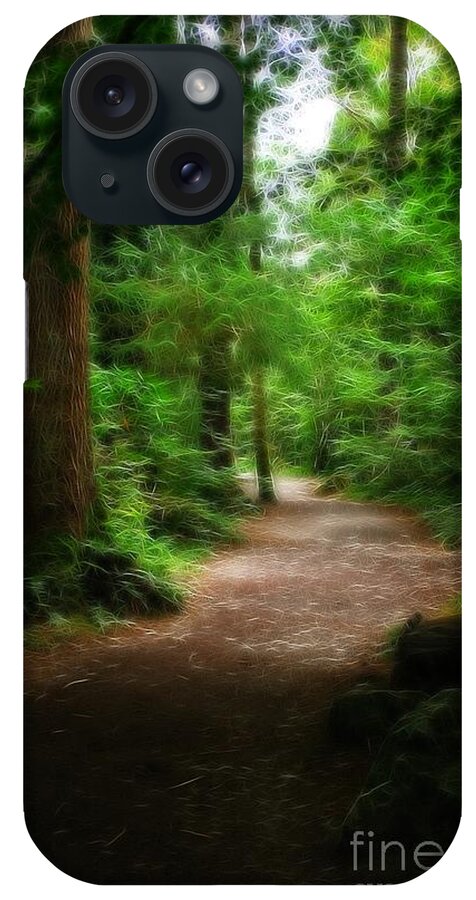 Garden iPhone Case featuring the photograph Old Welsh Country Forest by Doc Braham