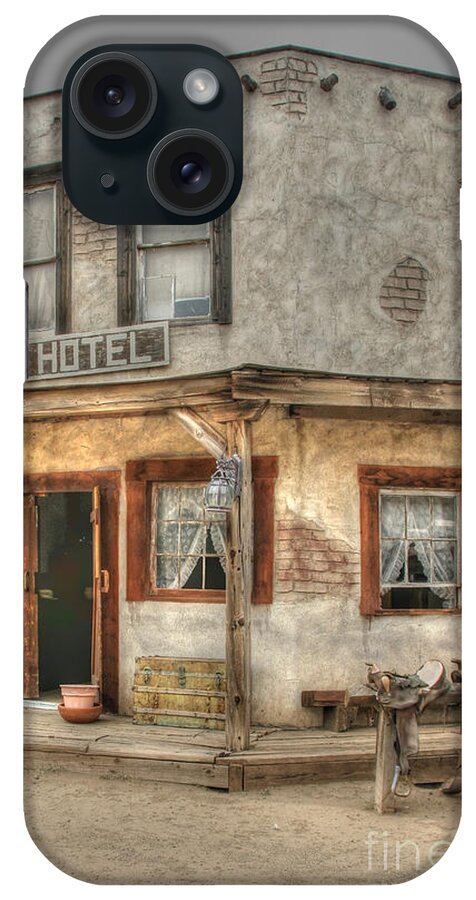 Old West iPhone Case featuring the photograph Old West Hotel by Tap On Photo