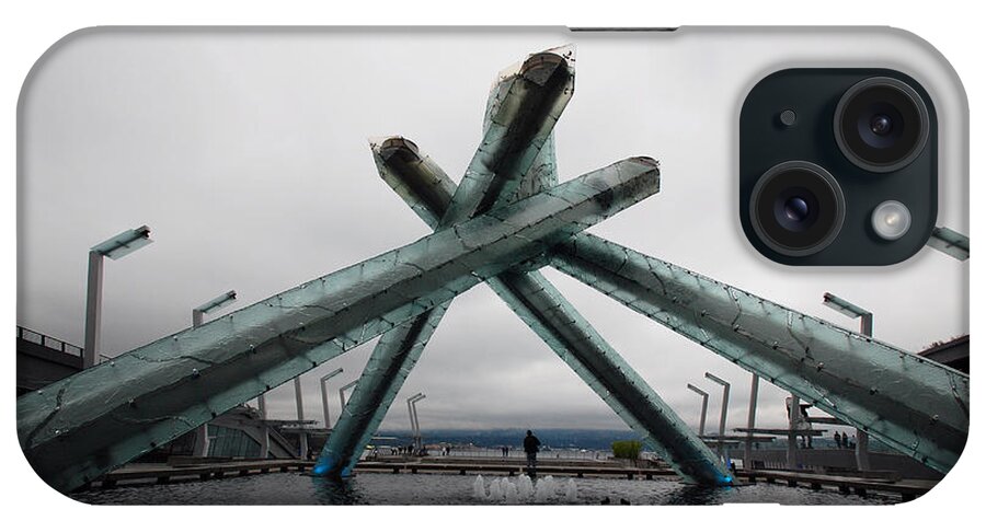 Olympics iPhone Case featuring the photograph Olympic Cauldron by John Schneider