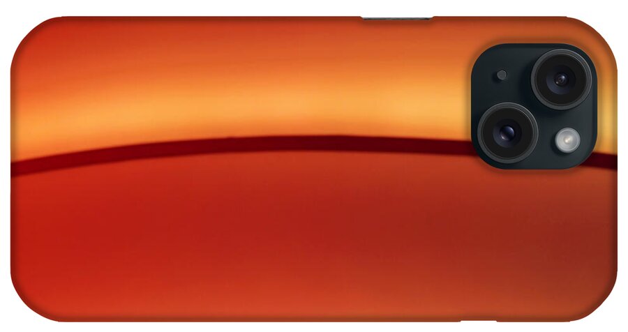Macro iPhone Case featuring the photograph Ombre Orange by Sabrina L Ryan