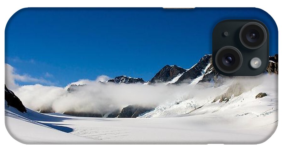 New Zealand iPhone Case featuring the photograph On Fox Glacier by Stuart Litoff