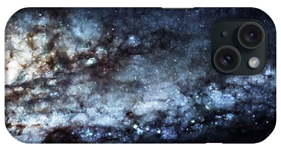 Universe iPhone Case featuring the photograph On the Galaxy Edge by Jennifer Rondinelli Reilly - Fine Art Photography
