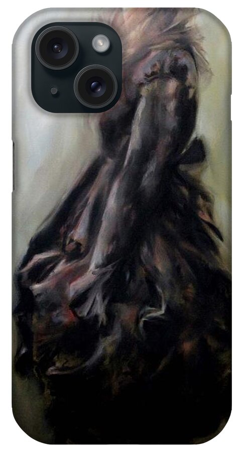Legend Of The Creation iPhone Case featuring the painting On The Mani 10-2 by Roxanne Dyer