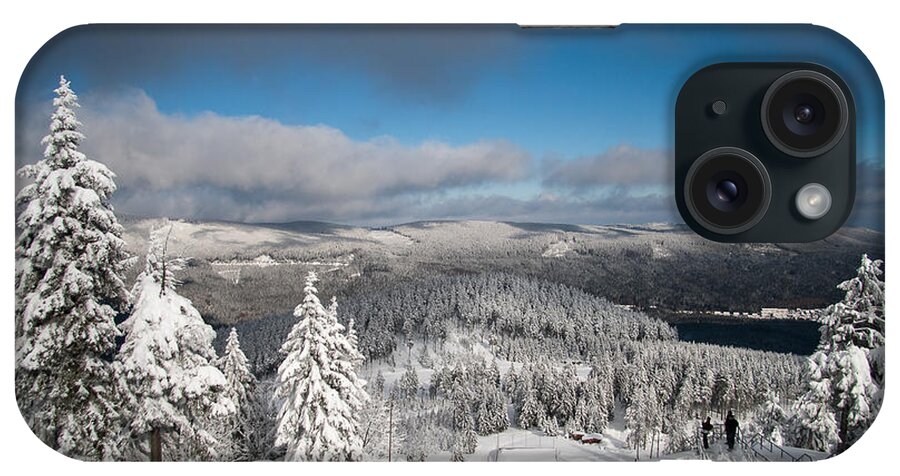 Nature iPhone Case featuring the photograph on the Wurmberg II by Andreas Levi