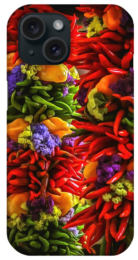 Peppers iPhone Case featuring the photograph One Hot Minute by CarolLMiller Photography