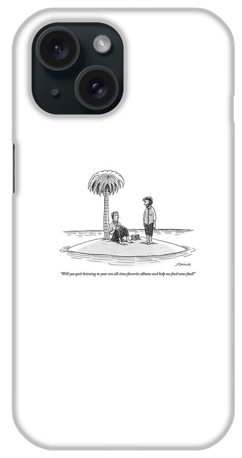 One Stranded Castaway To Another iPhone Case