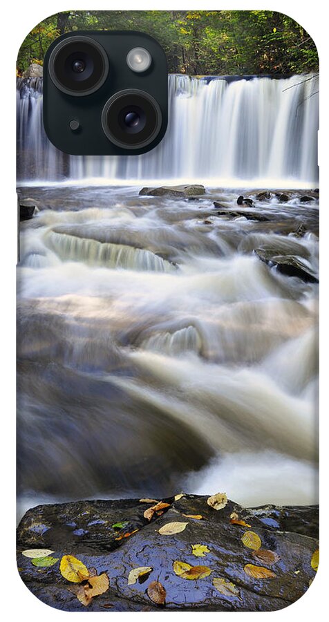 Water Falls iPhone Case featuring the photograph Oneida Falls by Dan Myers