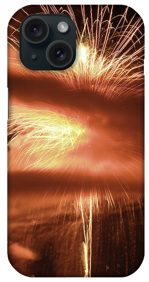 Abstract iPhone Case featuring the photograph Oooo Ahhhh by Michael Nowotny