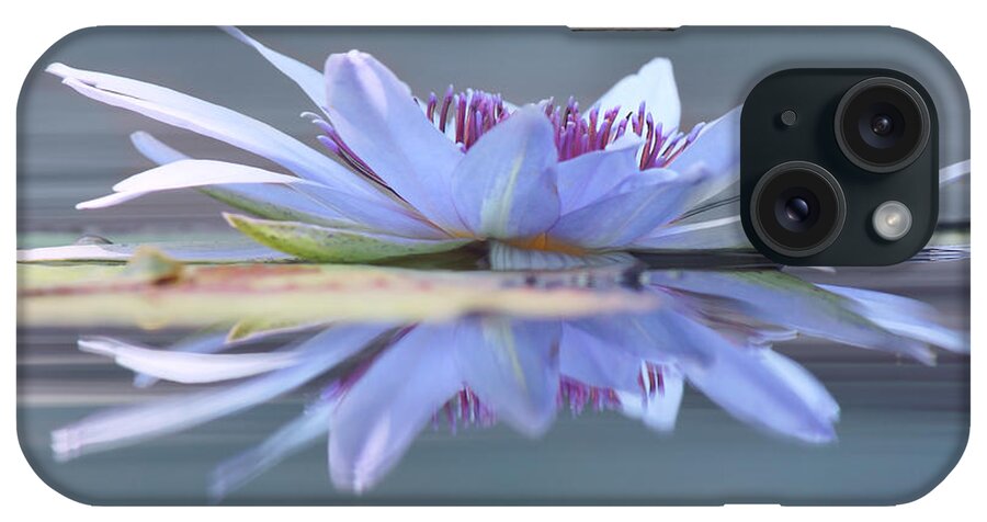 Water Lily iPhone Case featuring the photograph Open to the Sun by Leda Robertson