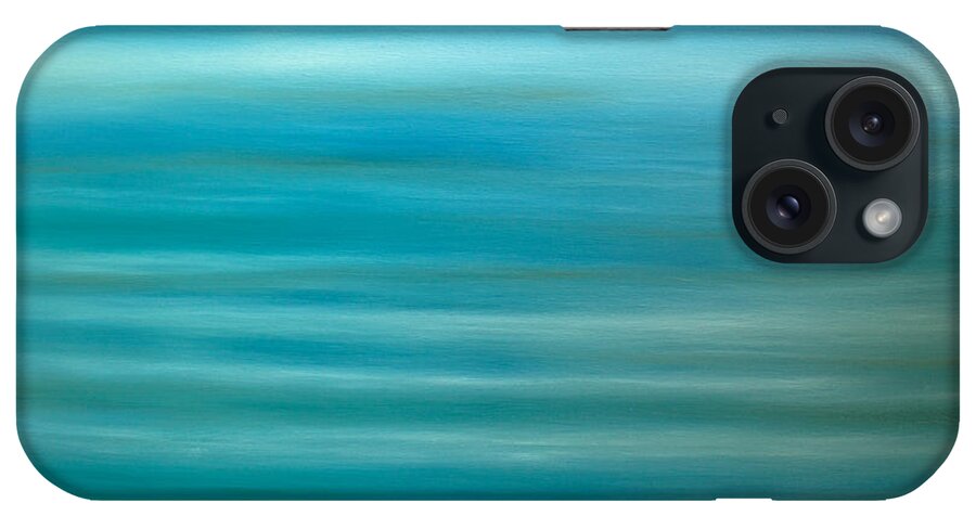 Derek Kaplan Art iPhone Case featuring the painting Opt.54.14 Ocean In The Sky by Derek Kaplan