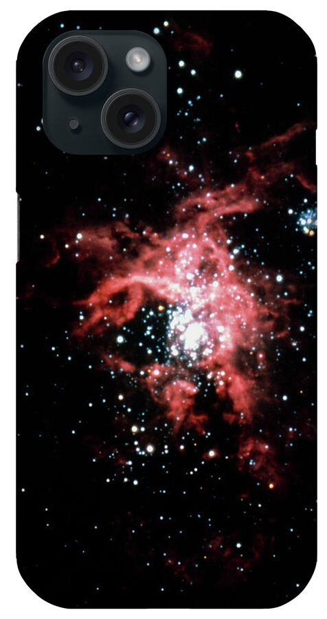 30 Doradus iPhone Case featuring the photograph Optical Photograph Of The Tarantula Nebula by Noao/science Photo Library