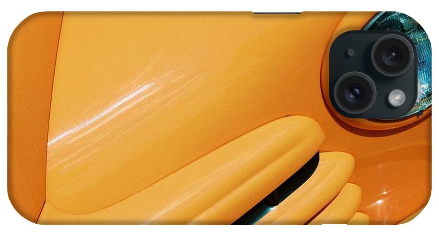 Cars iPhone Case featuring the photograph Orange Car by Daniel Thompson