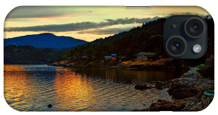 Orcas Island iPhone Case featuring the photograph Orcas Island Sunset by Rick Lawler