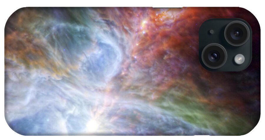 3scape iPhone Case featuring the photograph Orion's Rainbow of Infrared Light by Adam Romanowicz