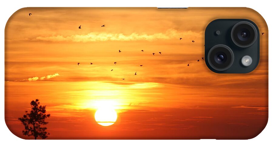 Orleans iPhone Case featuring the photograph Orleans sunset by Jim Gillen