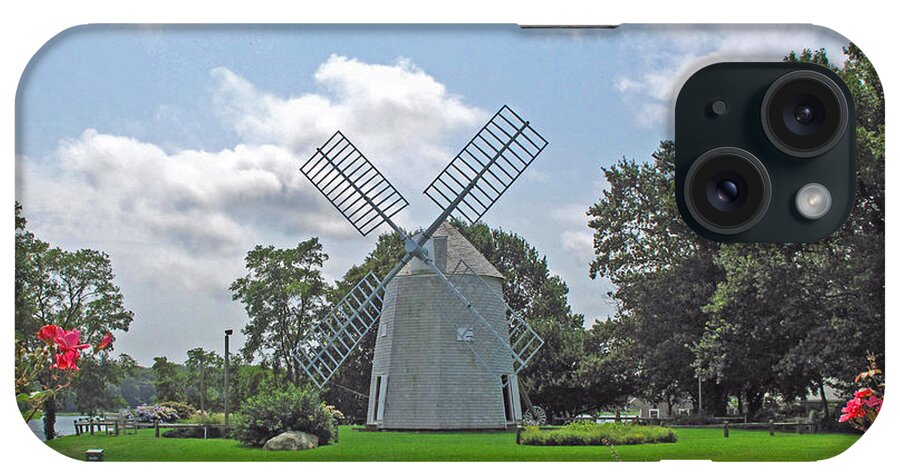 Windmill iPhone Case featuring the photograph Orleans Windmill by Barbara McDevitt