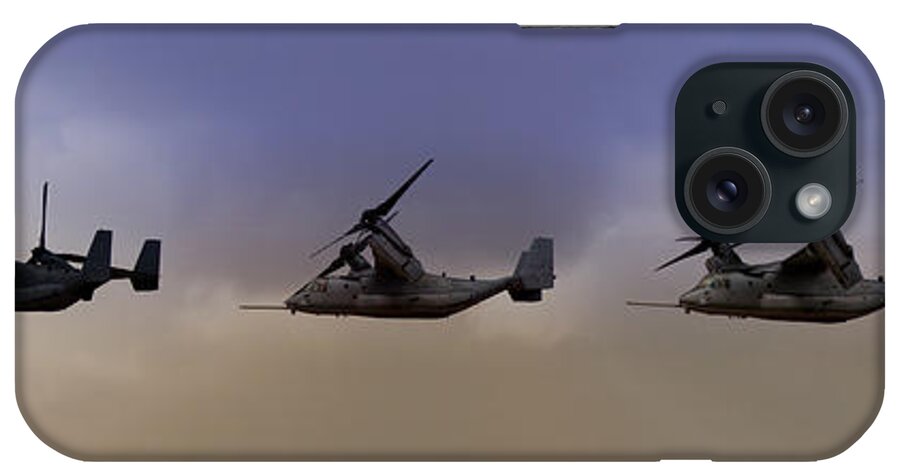 V22 iPhone Case featuring the photograph Osprey Transformation by Ricky Barnard