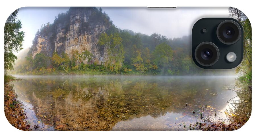 2012 iPhone Case featuring the photograph Out of the Mist by Robert Charity
