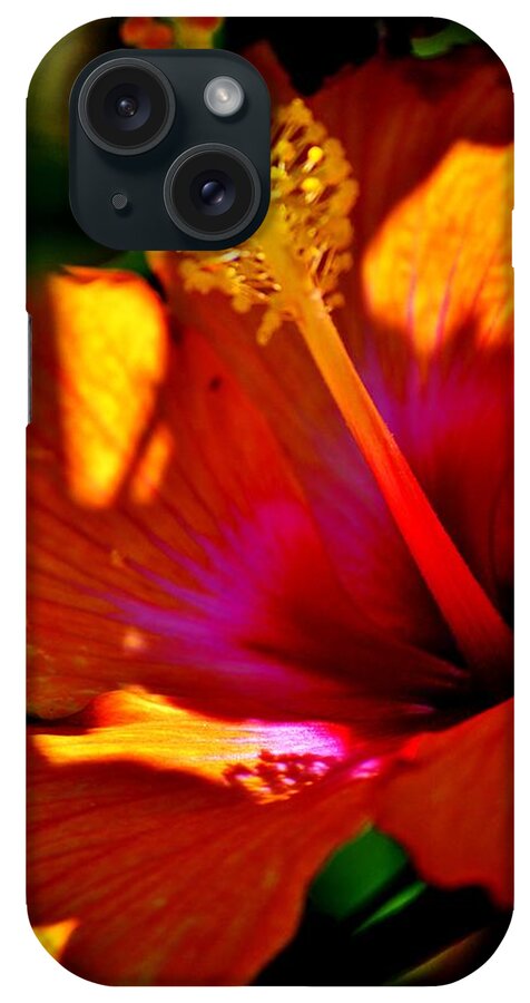 Plant iPhone Case featuring the photograph Outrageous Color by Tamara Michael