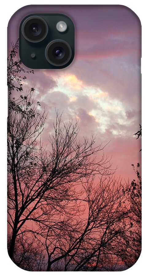 Sun iPhone Case featuring the photograph Outstanding Oklahoma Sunset by Jeanette C Landstrom