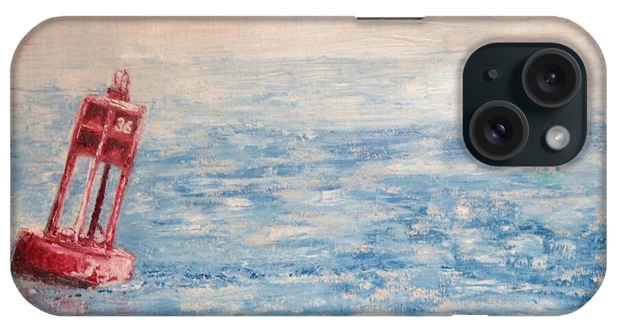 Ocean iPhone Case featuring the painting Outward Bound by Stan Tenney