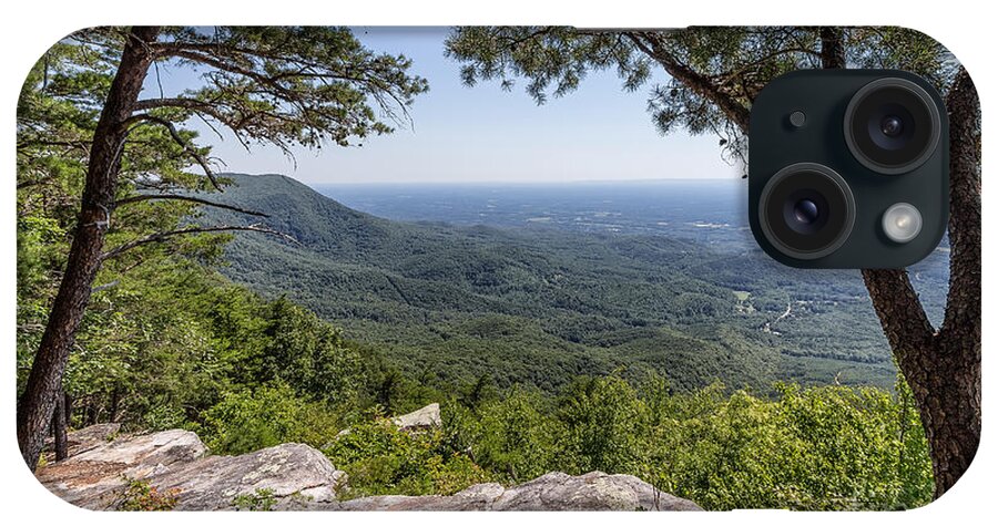 Fort-mountain iPhone Case featuring the photograph Overlook at Fort Mountain by Bernd Laeschke