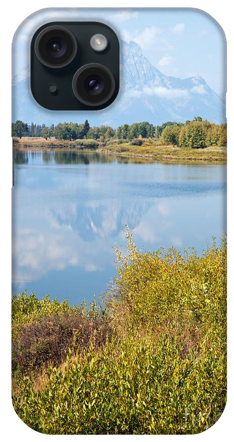 Grand Teton Np iPhone Case featuring the photograph Oxbow Bend Grand Teton National Park by Fred Stearns