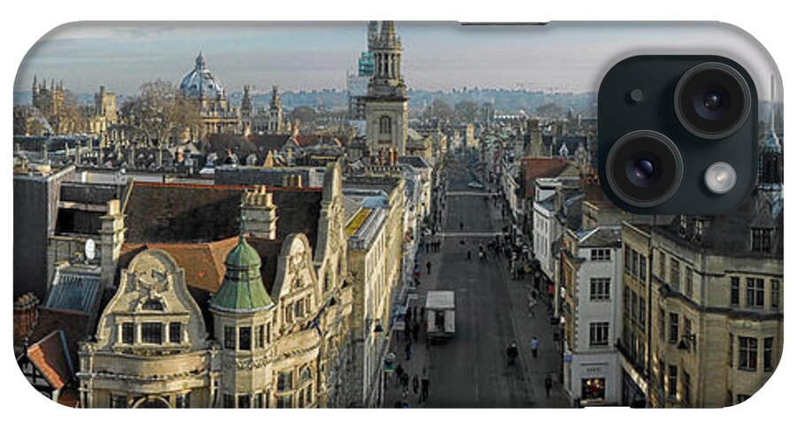 Oxford Panorama iPhone Case featuring the photograph Oxford by Georgia Clare
