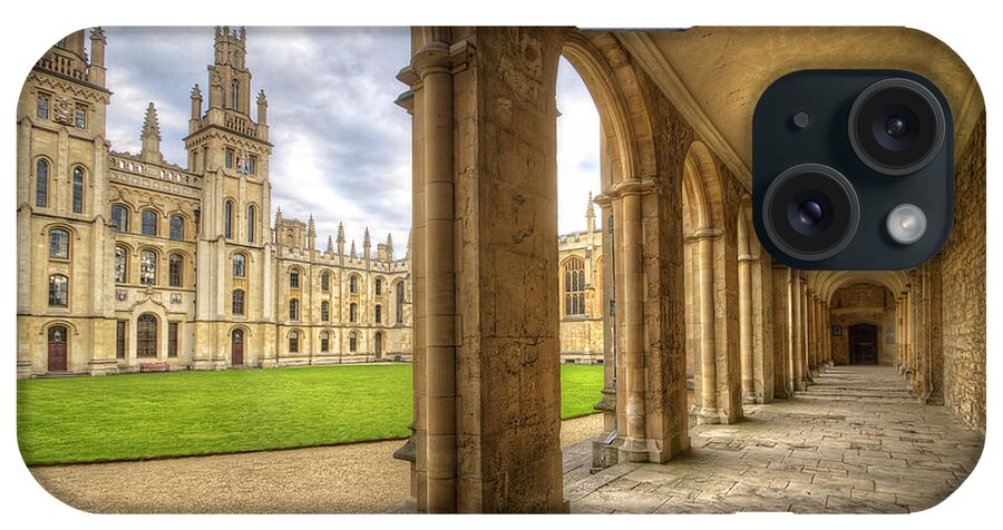 Oxford iPhone Case featuring the photograph Oxford University - All Souls College 2.0 by Yhun Suarez