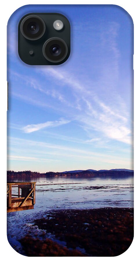 Oyster iPhone Case featuring the photograph Oyster Flats by Pamela Patch