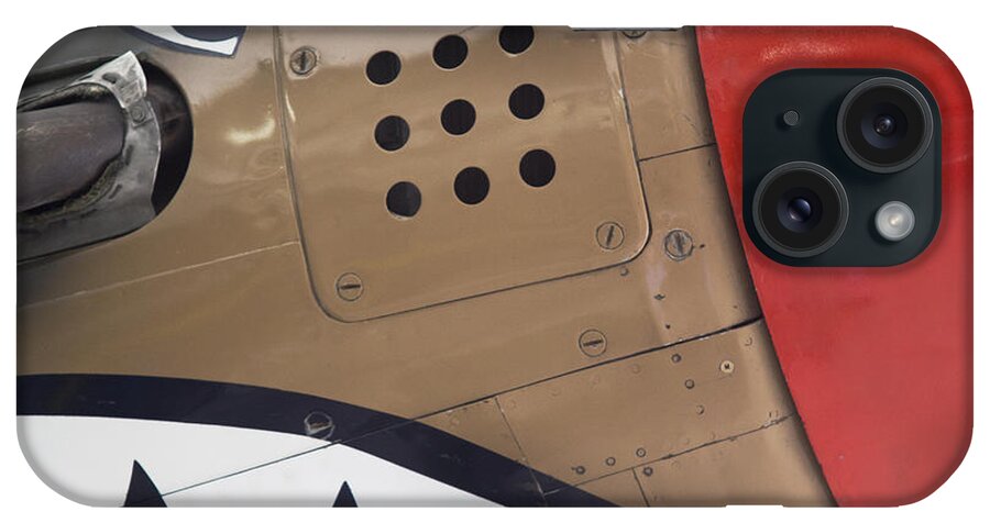 Plane iPhone Case featuring the photograph P40 Abstract by Peter J Sucy