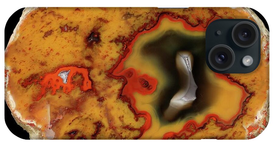 Agate iPhone Case featuring the photograph Paint Rock Agate by Natural History Museum, London/science Photo Library