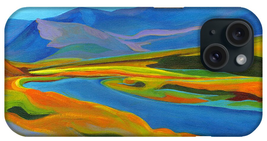 Tanya Filichkin iPhone Case featuring the painting Painted Hills by Tanya Filichkin