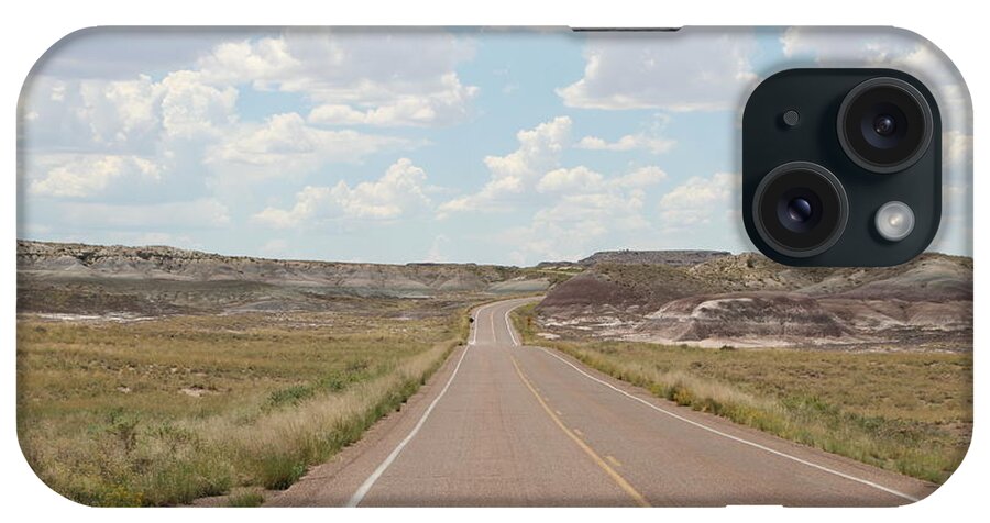 David S Reynolds iPhone Case featuring the photograph Painted Road by David S Reynolds