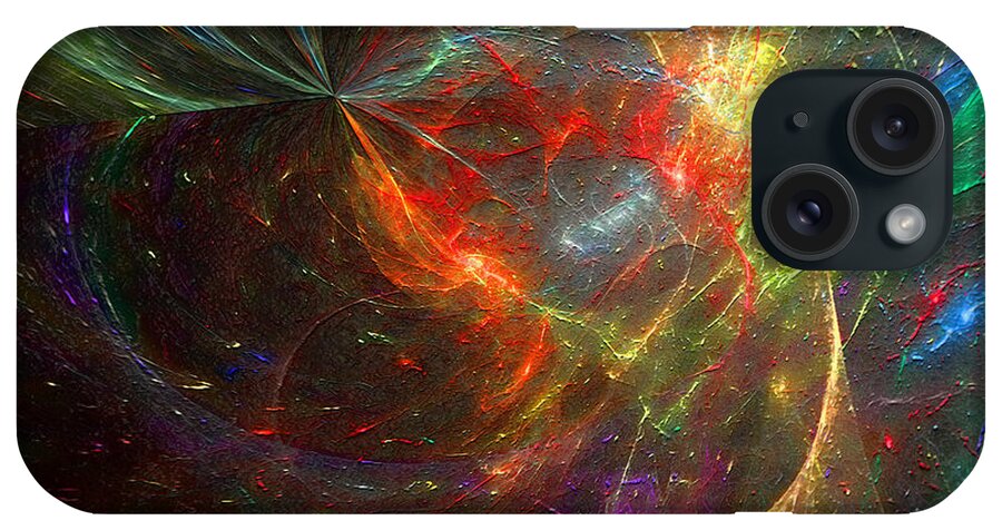 Hotel Art iPhone Case featuring the digital art Painting the Heavens by Margie Chapman