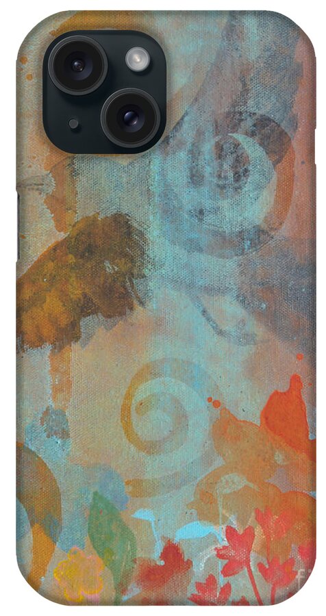 Libre iPhone Case featuring the painting Pajaro Libre by Robin Pedrero