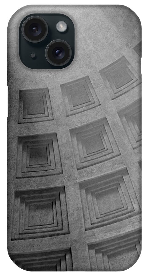 Pantheon iPhone Case featuring the photograph Pantheon Ceiling by Michael Kirk