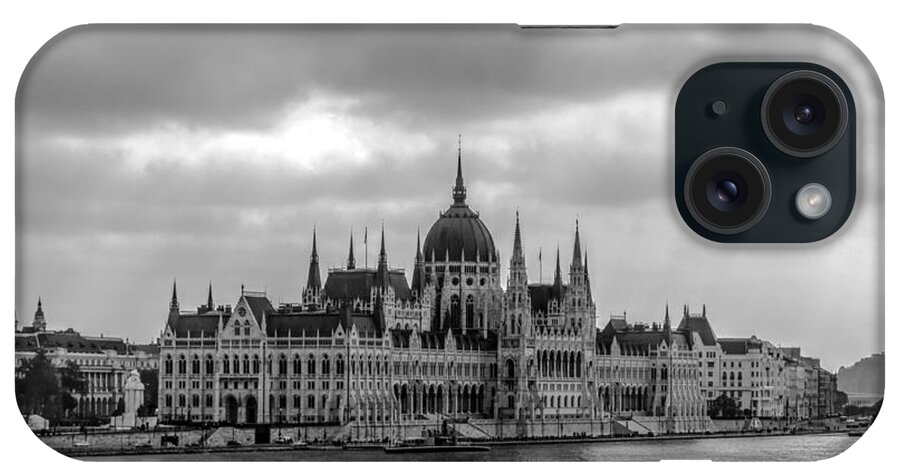Budapest iPhone Case featuring the photograph Parliament building Budapest by David French