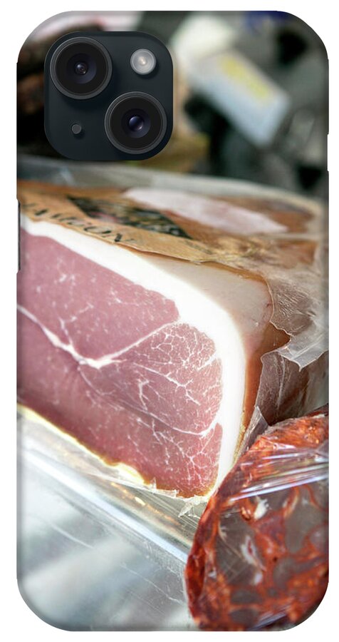 Prosciutto iPhone Case featuring the photograph Parma Ham And Chorizo Sausage by Gustoimages/science Photo Library