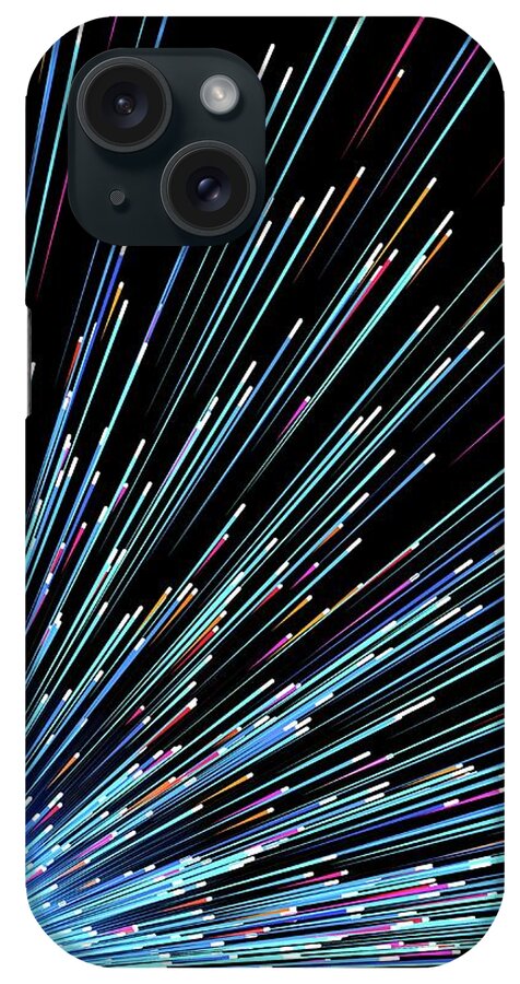 Accelerators iPhone Case featuring the photograph Particle Rays by Alfred Pasieka/science Photo Library