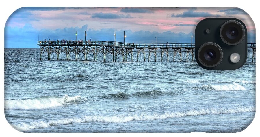 Fishing Pier iPhone Case featuring the photograph Tranquility by Don Mennig