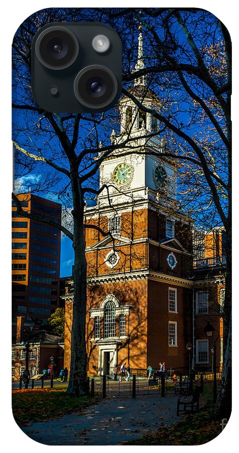 Independence iPhone Case featuring the photograph Path to Independence Hall by Nick Zelinsky Jr