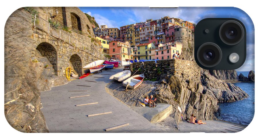 Europe iPhone Case featuring the photograph Path to the Manarola Harbor by Matt Swinden