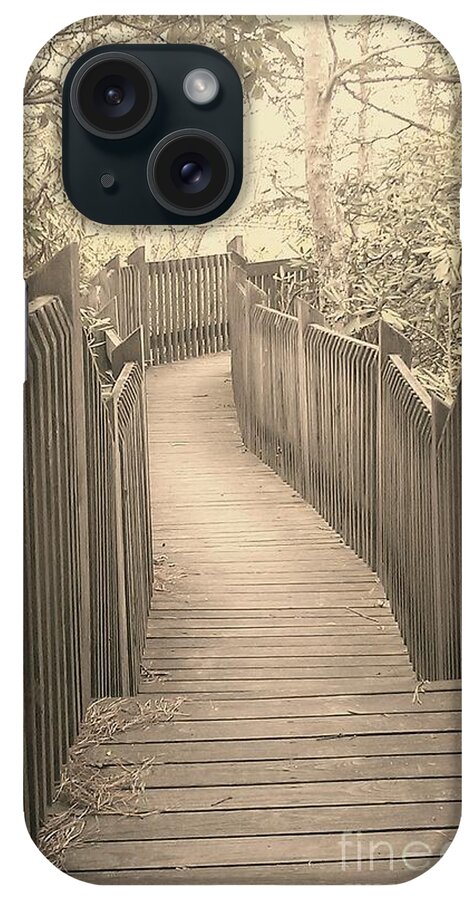 Boardwalk iPhone Case featuring the photograph Pathway by Melissa Petrey