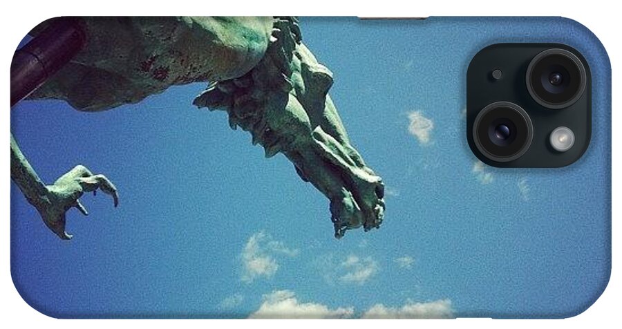 Dragon iPhone Case featuring the photograph Paul's Dragon by Katie Cupcakes