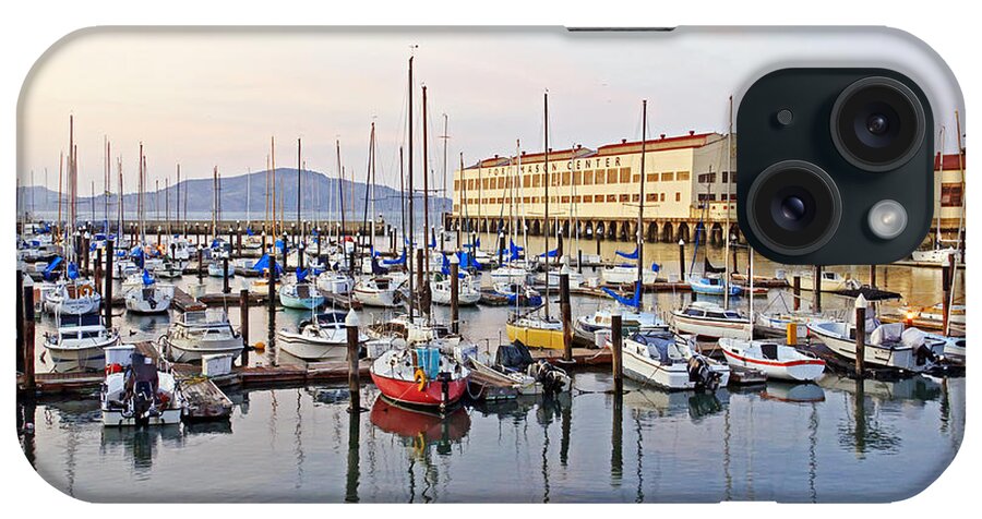 Marina iPhone Case featuring the photograph Peaceful Marina by Kate Brown
