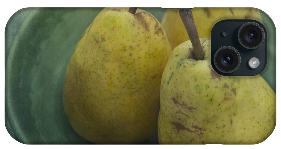 Pear iPhone Case featuring the photograph Pears In A Square by Priska Wettstein