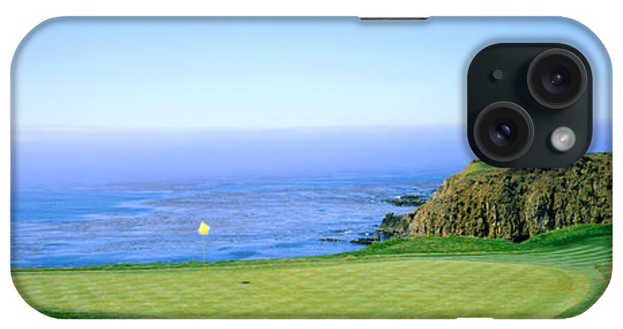 Photography iPhone Case featuring the photograph Pebble Beach Golf Course, Pebble Beach by Panoramic Images