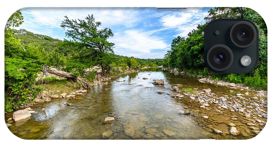 Pedernales River iPhone Case featuring the photograph Pedernales River by David Morefield